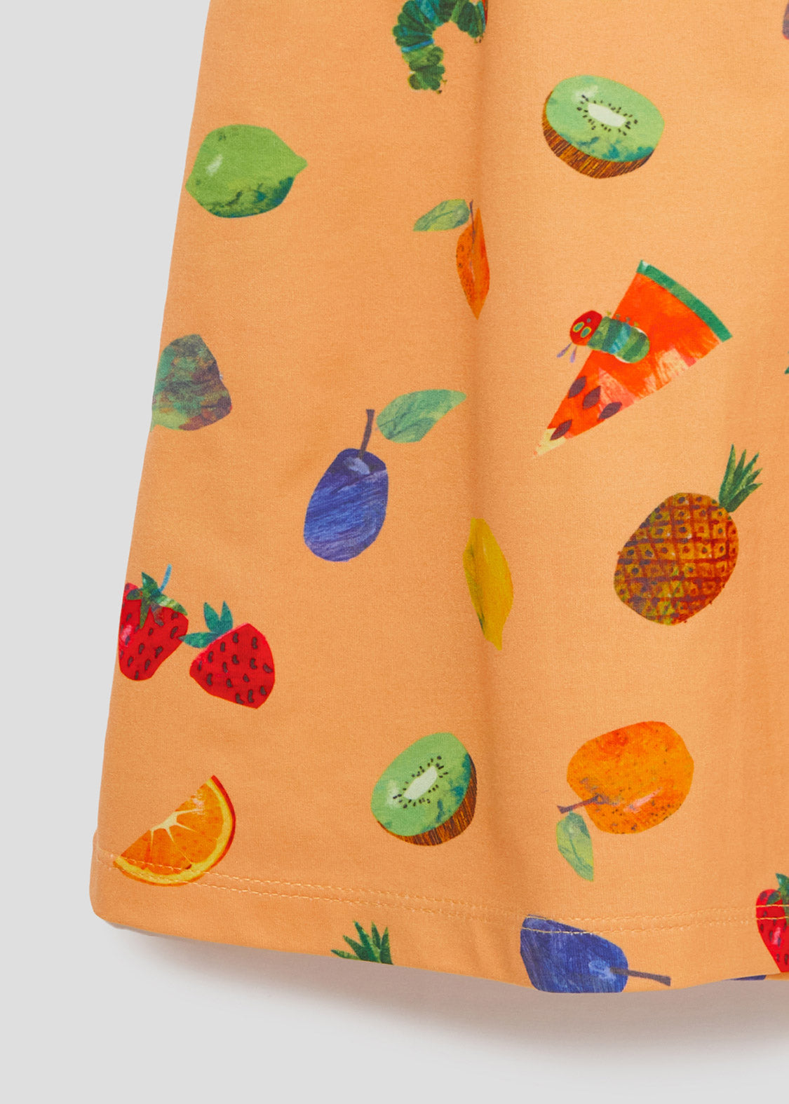 Eric Carle Quick Dry Short Sleeve One-Piece (Eric Carle_Fruit Pattern)