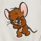 Tom & Jerry Quick Dry Short Sleeve One-Piece (Tom and Jerry_Laughing Jerry Cheese)