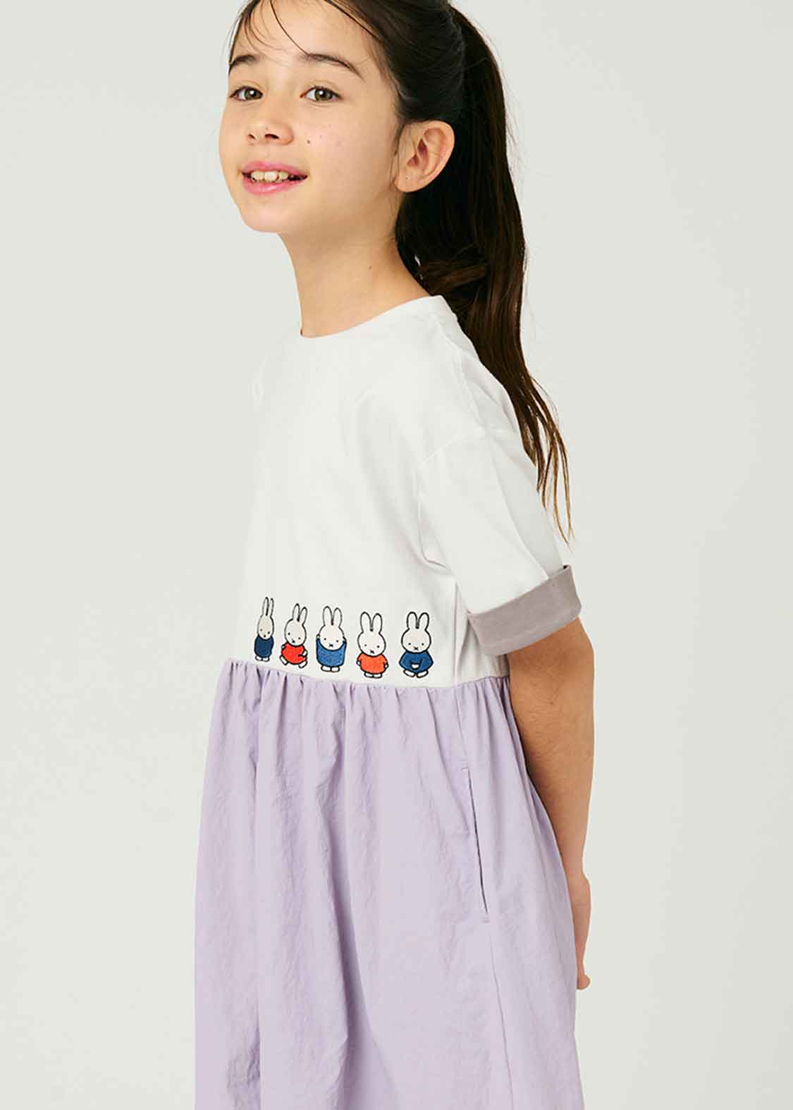 miffy Docking Short Sleeve One-Piece (miffy_miffy 2) - Kids