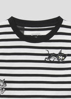 Hans Fischer Long Sleeve Tee (Hans Fischer_Family Stripes) - kids