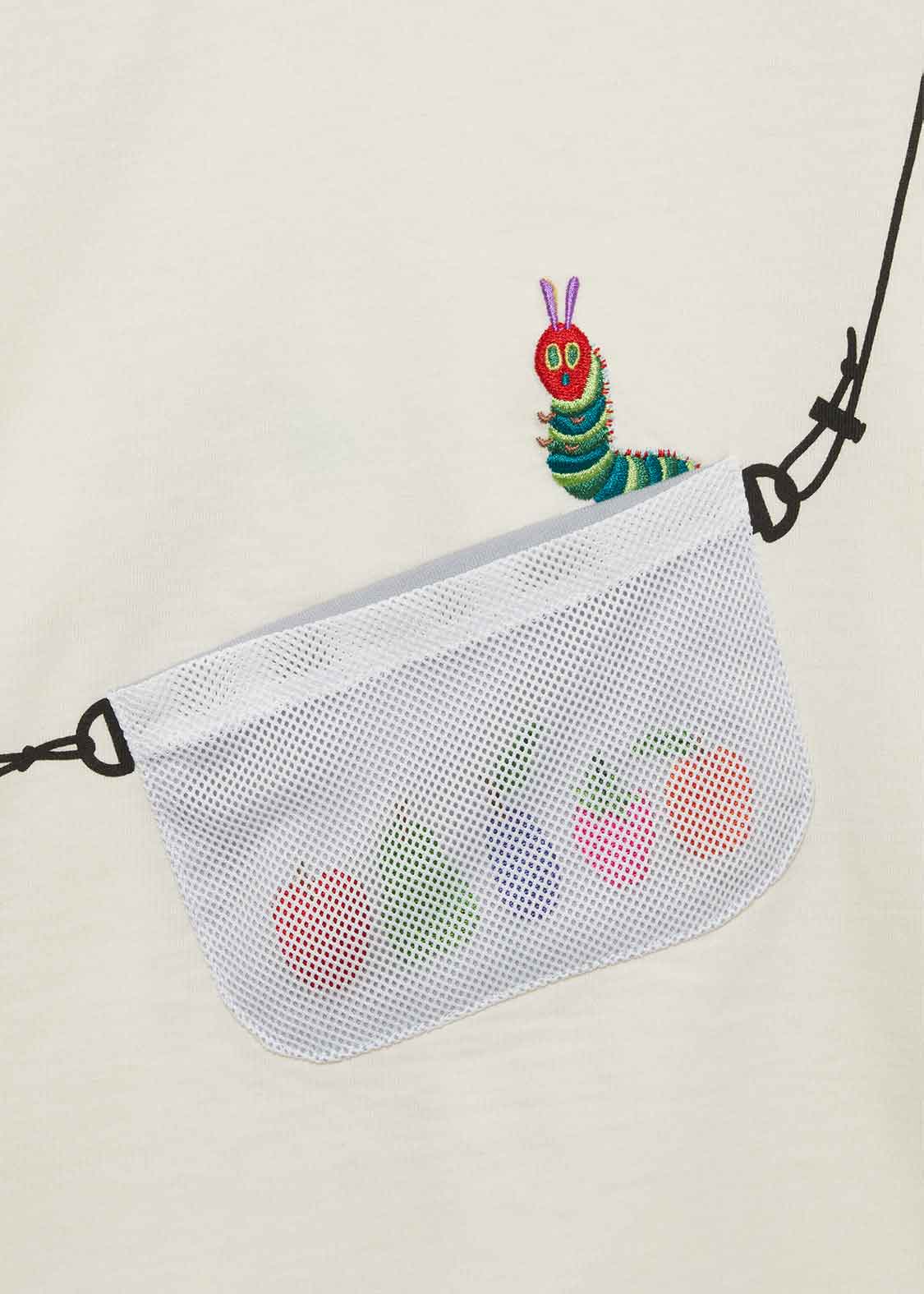 Eric Carle Long Sleeve Tee (Eric Carle_Fruit and Very Hungry Caterpillar) - Kids