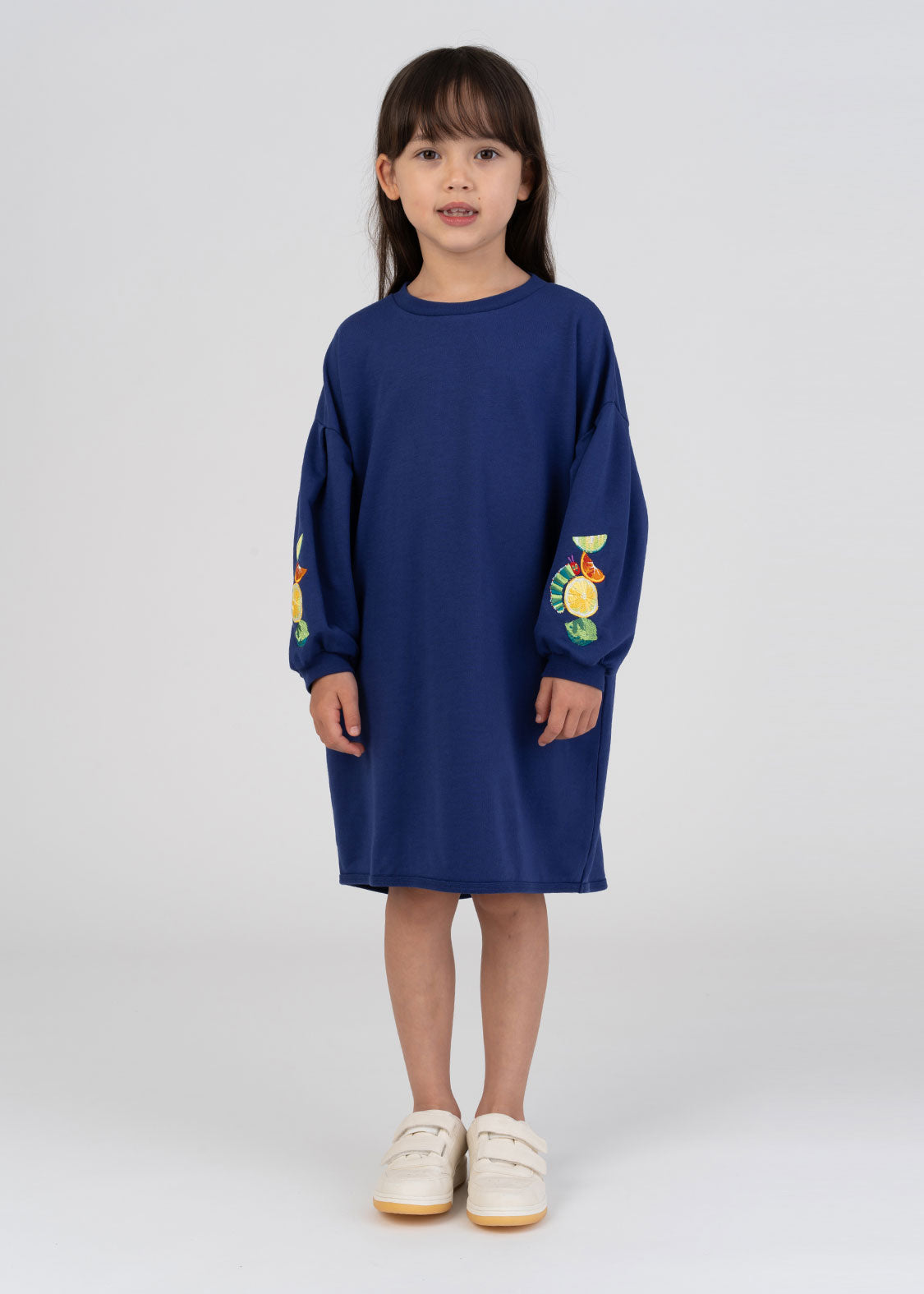 Eric Carle Sleeve Tack Long Sleeve One Piece (Eric Carle_Citrus