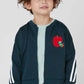 Eric Carle Long Sleeve Jersey Zip Blouson (Eric Carle_Red Apple Embroidery)
