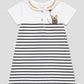 Leo Lionni Sailor Collar Short Sleeve One-Piece (Leo Lionni_Frederick Embroidery) - Baby