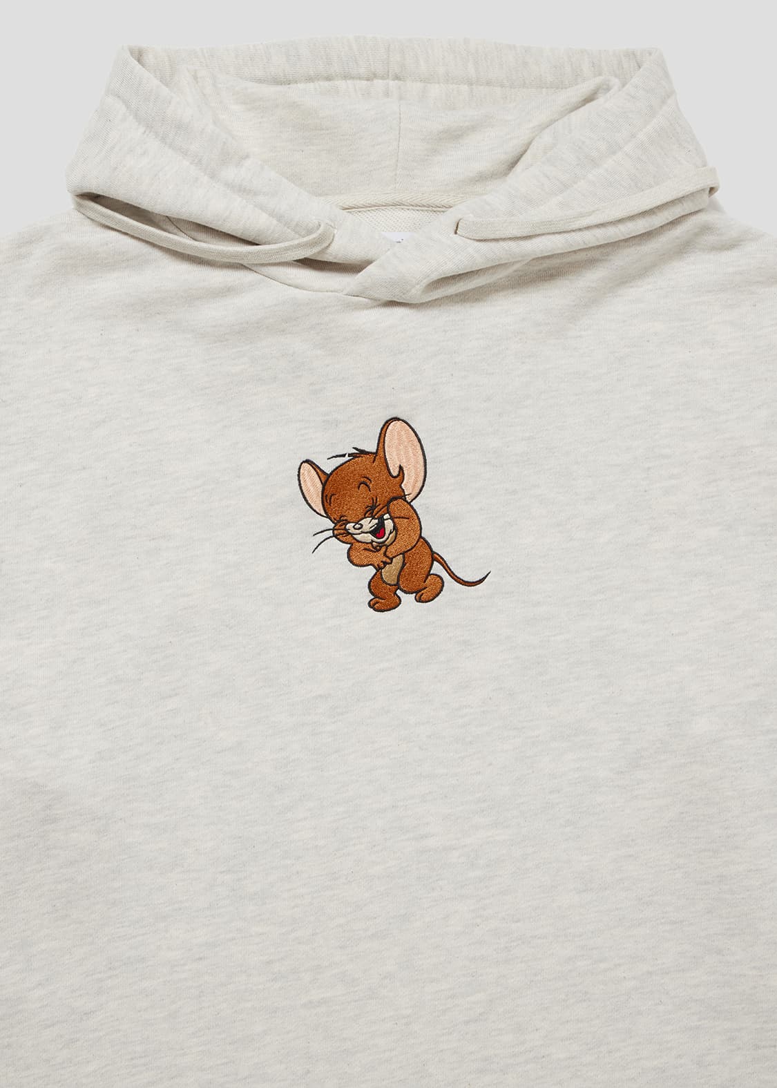 Tom and Jerry Over Size Long Sleeve Parka (Tom and Jerry_Laughing Jerry)
