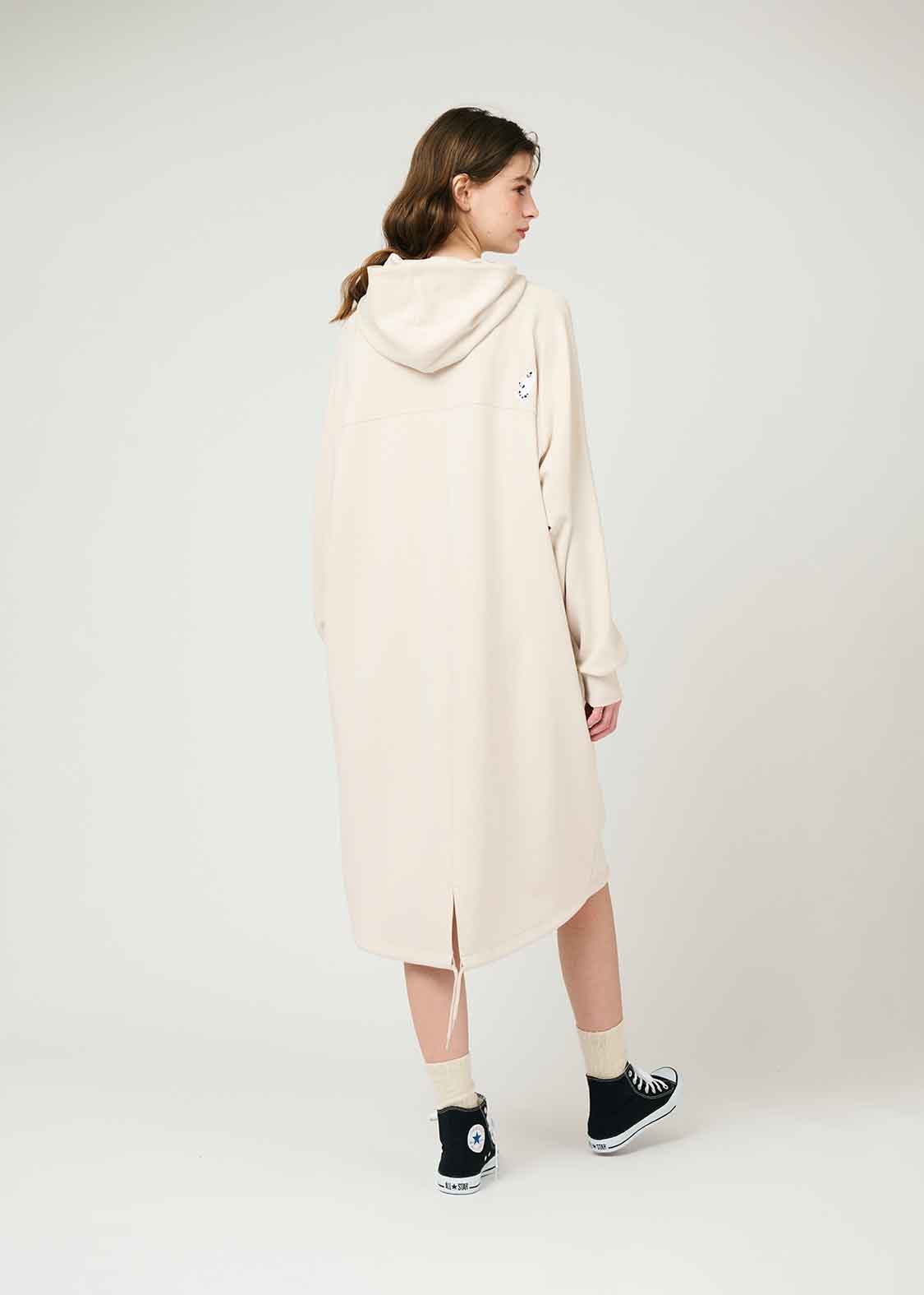 Over Size Long Sleeve Parka One-Piece (Peel Off)