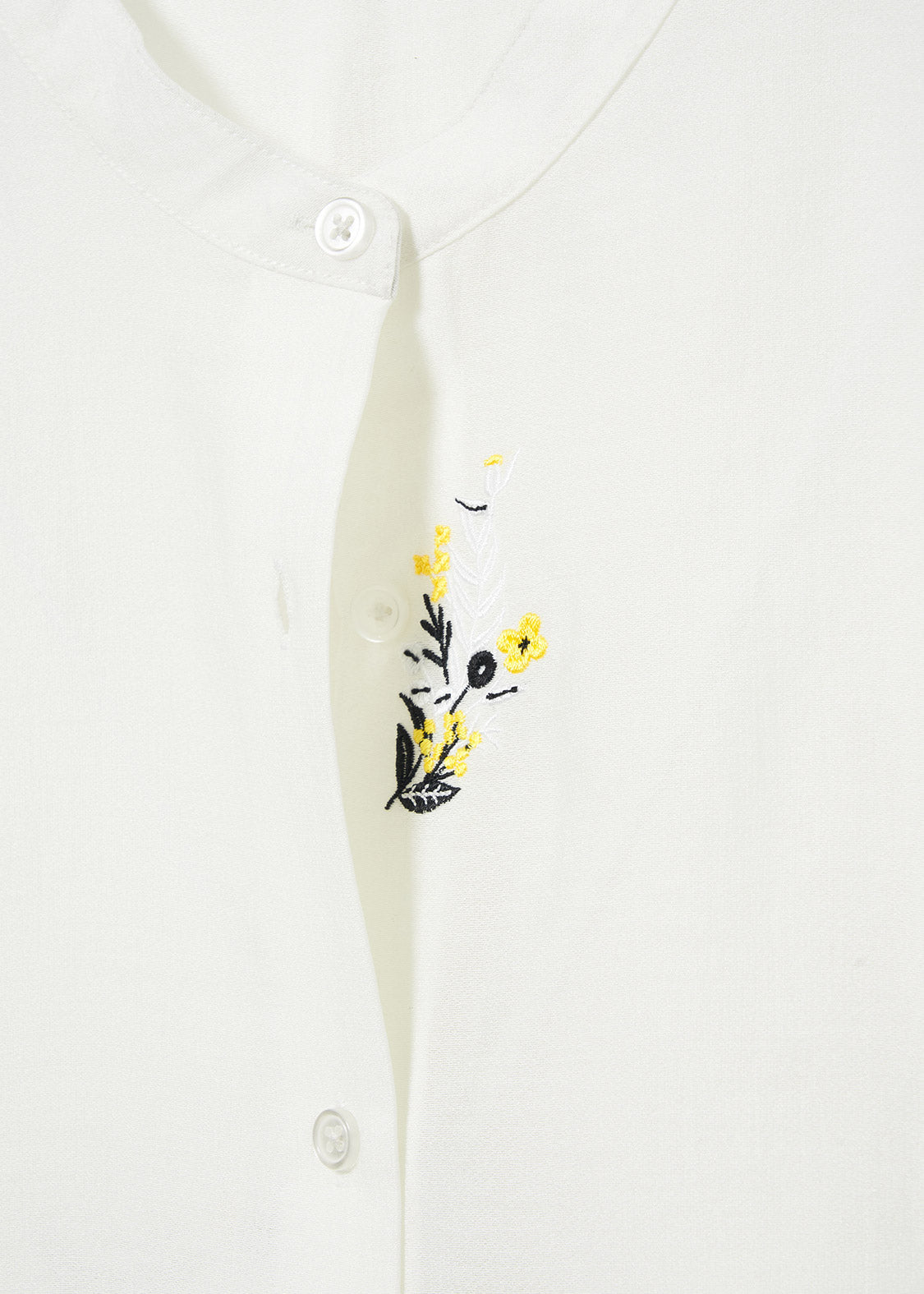 Embroidery Short Sleeve Shirt (Wild Swag)