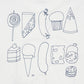 Eric Carle_Sketch Apple - White