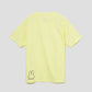 miffy Short Sleeve Tee (miffy_miffy Face line) Light Yellow
