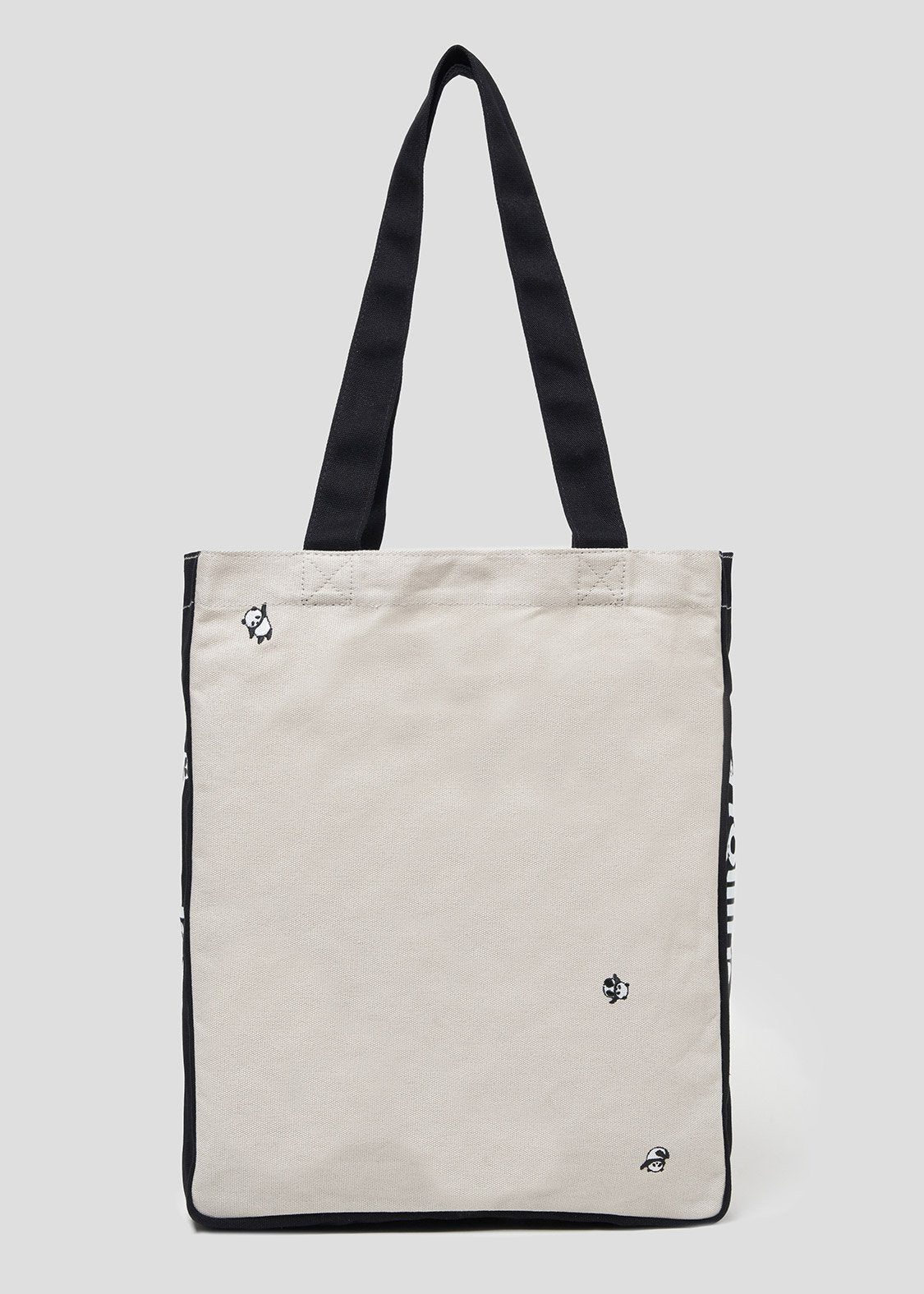 Square Tote Bag S (Rolling Pandas) – Via Artists