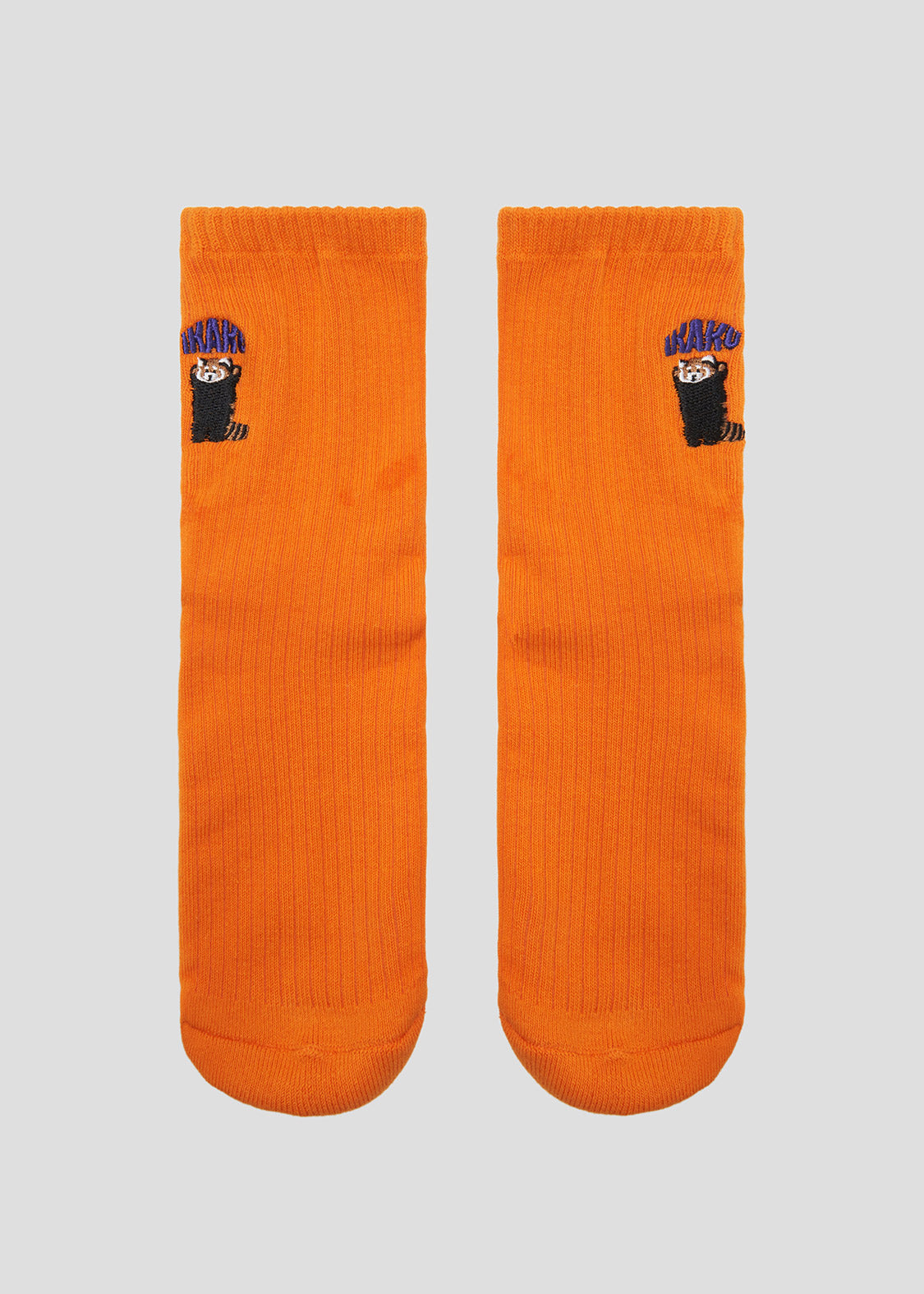 Middle Socks (Threat Red Panda Orange)