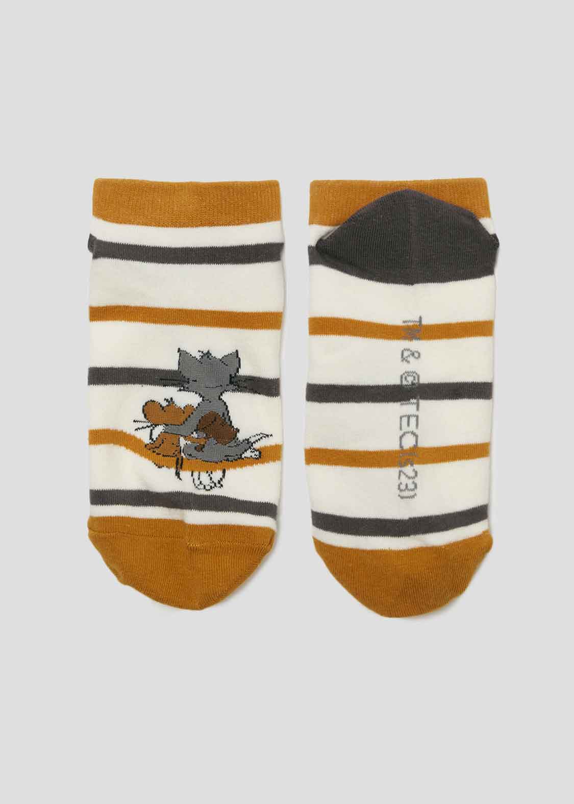 Tom and Jerry Short Socks  (Tom and Jerry_Friends)