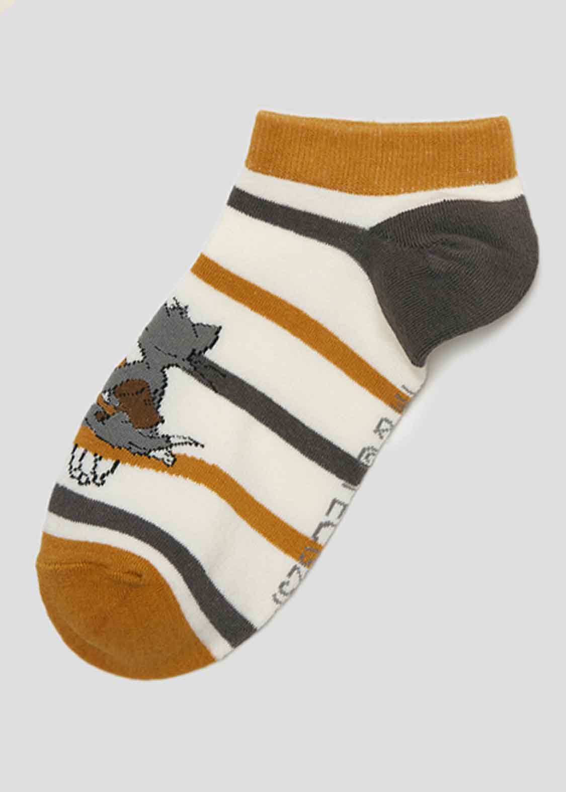 Tom and Jerry Short Socks  (Tom and Jerry_Friends)