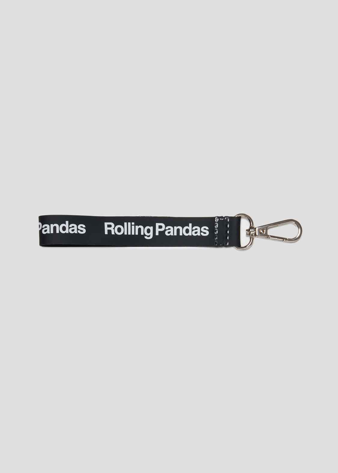 Acrylic Keychain with Coin Case (Rolling Pandas)