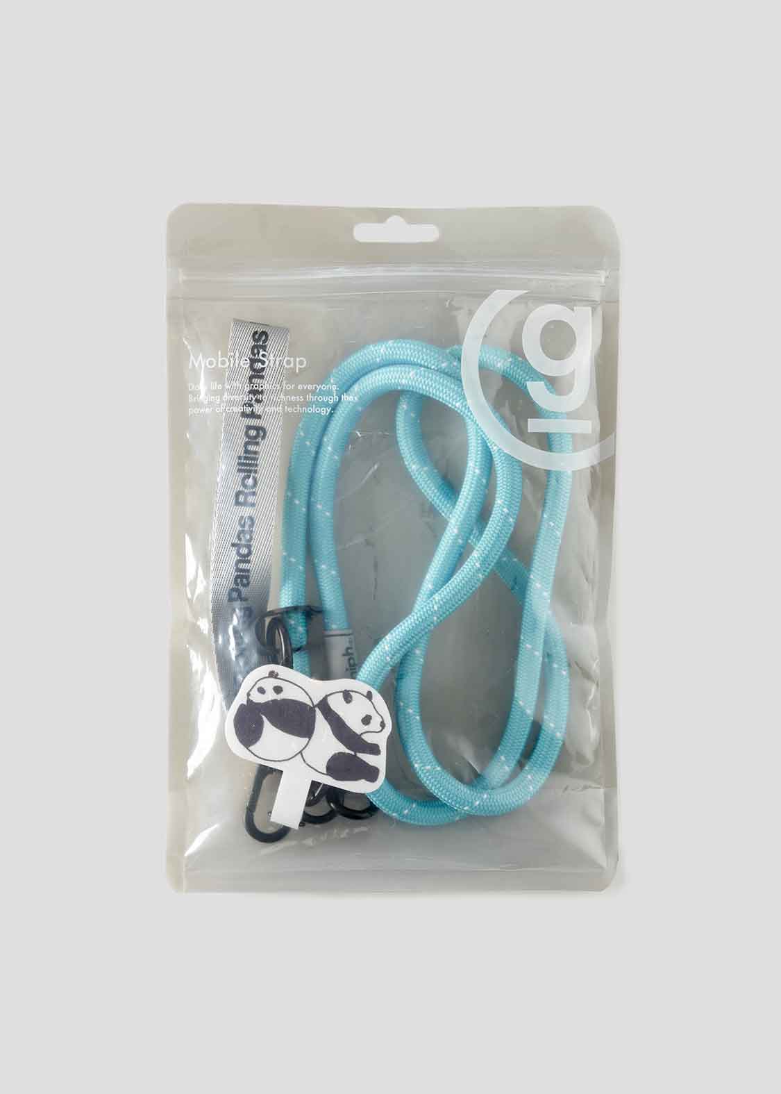 Mobile Strap (Rolling Pandas)