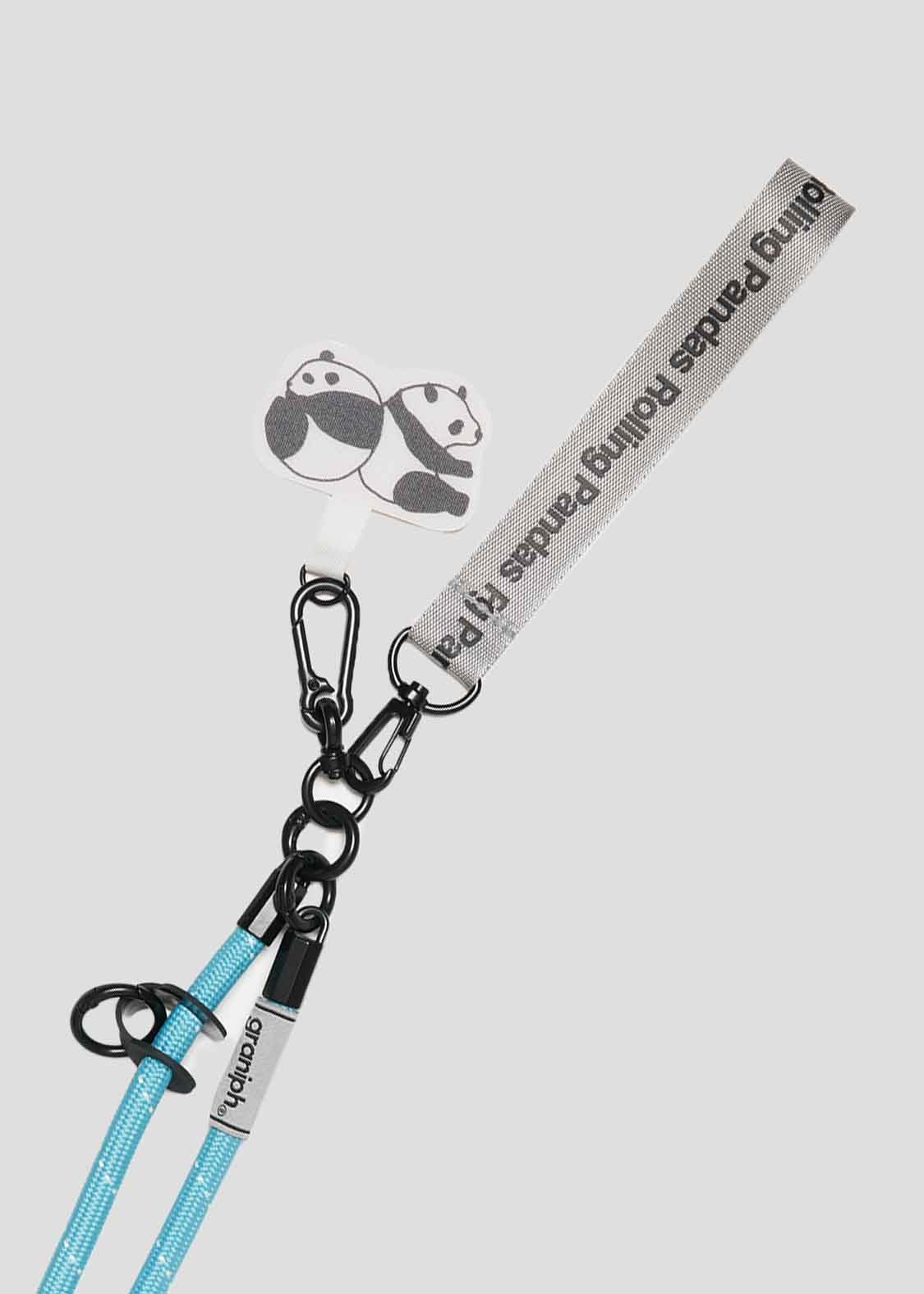 Mobile Strap (Rolling Pandas)