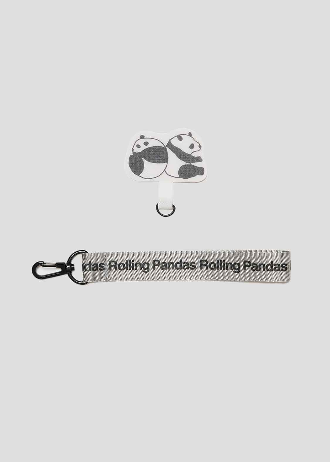 Mobile Strap (Rolling Pandas)